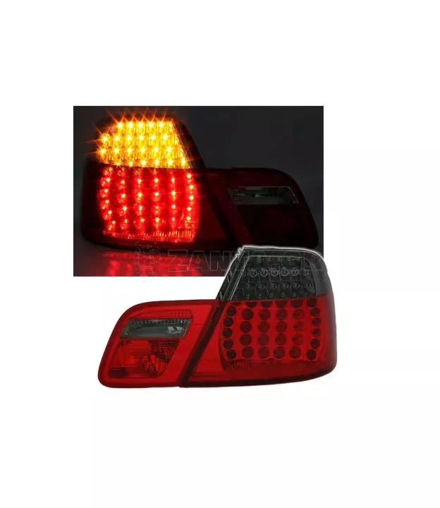 Πισινά Φανάρια Set Για Bmw 3 E46 Coupe 99-03 Led Red/Smoke Eagle Eyes