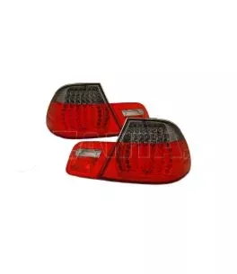 Πισινά Φανάρια Set Για Bmw 3 E46 Coupe 99-03 Led Red/Smoke Eagle Eyes 