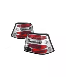 Πισινά Φανάρια Set Για Vw Golf IV (4) 97-03 Χρώμιο Sonar 