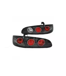 Πισινά Φανάρια Set Για Seat Ibiza 6L 02-08 Μαύρα Sonar 