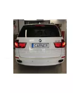 Πισινά Φανάρια Set Για Bmw X5 E70 07-10 Led Bar LCI Look Κόκκινο/Crystal Depo 