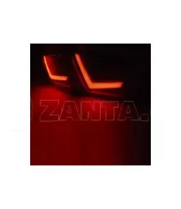 Πισινά Φανάρια Set Για Seat Leon 1P 09-12 Facelift Led Bar Κόκκινο Depo 