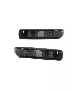 Πλαϊνά Φλας Φτερού Για Bmw 3 E46 Sedan 99-01 / Touring 99-01 / Compact 01-04 / Coupe 99-03 Smoke 2 Τεμάχια 