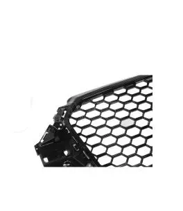 Μάσκα Για Audi A3 8V 12-16 RS3 Look Κυψελωτή Γυαλιστερό Μαύρο 1 Τεμάχιο 