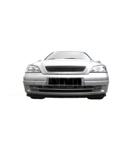 Μάσκα Για Opel Astra G 98-04 Κυψελωτή Χρώμιο/Μαύρη 1 Τεμάχιο 