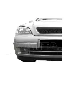 Μάσκα Για Opel Astra G 98-04 Κυψελωτή Χρώμιο/Μαύρη 1 Τεμάχιο 