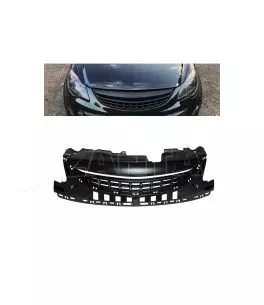 Μάσκα Για Opel Corsa D 11-14 Χωρίς Σήμα Με Κάθετες Γραμμές Μαύρη Ματ 1 Τεμάχιο 