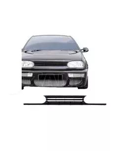 Μάσκα Για Vw Golf III (3) 93-98 VR6 Look Χωρίς Σήμα Μαύρη 1 Τεμάχιο 