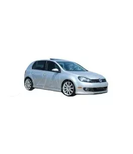 Μπροστινό Spoiler Για VW Golf VI (6) 08-12 Votex Look Από Abs Πλαστικό 1 Τεμάχιο 
