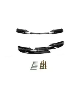 Μπροστινό Spoiler Για Bmw 3 F30/F31 11-19 M-Packet Γυαλιστερό Μαύρο M-Performance Look 2 Τεμάχια 