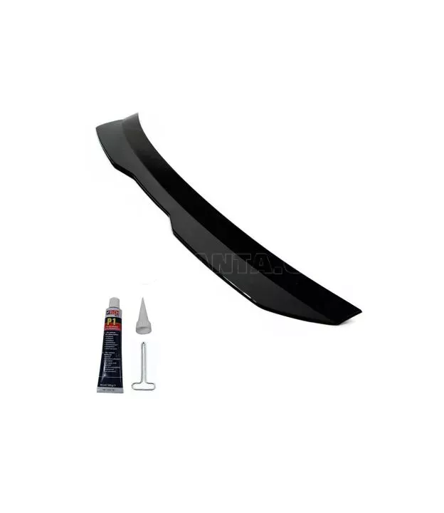 Αεροτομή Οροφής Πρόσθετο Για Vw Golf VI (6) & Golf VII (7) 2008-2020 Piano Black Από Abs Πλαστικό