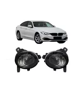 Προβολείς Ομίχλης Για BMW 1 F20, F21, 2 F45, F46, 3 F30, F31, F34 (GT), 4  F32, F33, F35, F36 Smoke / Φιμέ 2 Τεμάχια 