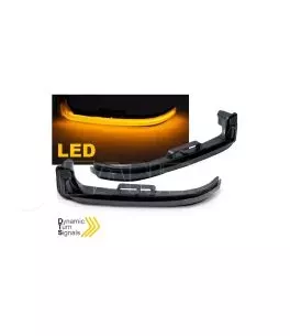 Φλας Καθρέπτη Για Ρeugeot 3008 16- / Peugeot 5008 17- Dynamic Led Φιμέ 2 Τεμάχια 