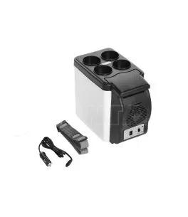Ψυγείο Αυτοκινήτου Ηλεκτρικό 6lt DC 12V 38W  Με Λειτουργία Ψύξης Και Θέρμανσης 
