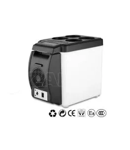 Ψυγείο Αυτοκινήτου Ηλεκτρικό 6lt DC 12V 38W  Με Λειτουργία Ψύξης Και Θέρμανσης 