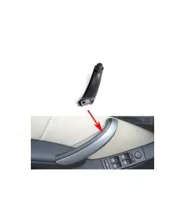 Χειρολαβή Πόρτας Εσωτερική Για Bmw X5 E53 99-06 Εμπρός Αριστερά Εσωτερικό Κομμάτι Μαύρο 
