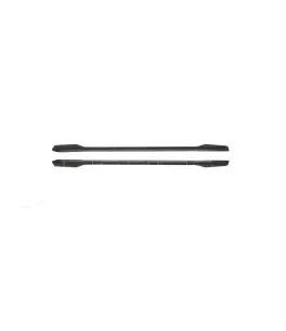 Μπάρες Οροφής Railing Για Toyota Land Cruiser Prado FJ150 2009+ Roof-Rails Αλουμινίου Μαύρες 2 Τεμάχια 