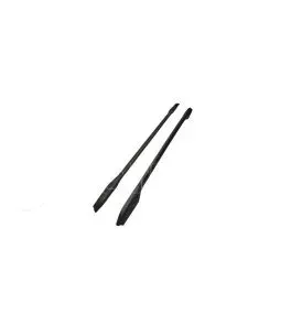 Μπάρες Οροφής Railing Για Toyota Land Cruiser Prado FJ150 2009+ Roof-Rails Αλουμινίου Μαύρες 2 Τεμάχια 