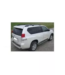 Μπάρες Οροφής Railing Για Toyota Land Cruiser Prado FJ150 2009+ Roof-Rails Αλουμινίου Μαύρες 2 Τεμάχια 