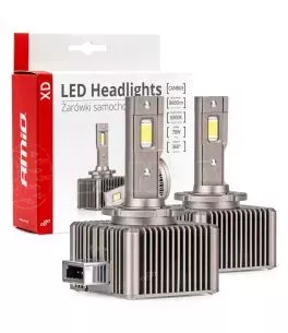 ΛΑΜΠΕΣ LED D8S 916V 70W 6.500K 8600lm (ΜΕ ΨΥΚΤΡΑ) XD SERIES ΑΜΙΟ - 2 ΤΕΜ. 