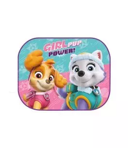 ΗΛΙΟΠΡΟΣΤΑΣΙΕΣ ΠΛΑΙΝΕΣ PAW PATROL GIRL ΜΕ ΒΕΝΤΟΥΖΑ (44x35cm)  ΑΜΙΟ - 2 ΤΕΜ. 