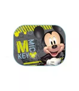 ΗΛΙΟΠΡΟΣΤΑΣΙΕΣ ΠΛΑΙΝΕΣ MICKEY ΜΕ ΒΕΝΤΟΥΖΑ 44x35cm AMIO - 2 Τεμ. 