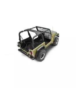 Jeep Wrangler TJ 1996-2006 Επένδυση Πατώματος Εργοστασιακού Τύπου - [Μαύρη] 