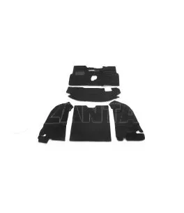 Jeep Wrangler TJ 1996-2006 Επένδυση Πατώματος Εργοστασιακού Τύπου - [Μαύρη] 