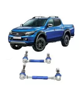Nissan Navara D40/NP300 2005+ | Ρυθμιζόμενα Μπαράκια Ζαμφόρ - [JS4x4] (Αντιγραφή) 