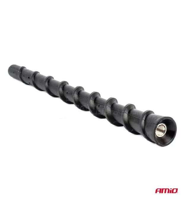ΚΕΡΑΙΑ ΟΡΟΦΗΣ ANTM10 18cm ΜΕ 2 ΑΝΤΑΠΤΟΡΕΣ 5-6mm ΜΑΥΡΗ ΑΜΙΟ - 1 ΤΕΜ.