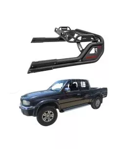 Mazda B2500 1998-2006 | Σιδερένιο Roll Bar Με Καλάθι - [Dual Hamer Rack] 