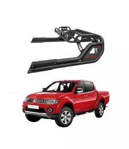 Mitsubishi L200 2011-2015 | Σιδερένιο Roll Bar Με Καλάθι - [Dual Hamer Rack] 