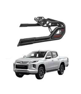 Mitsubishi L200 2019+ | Σιδερένιο Roll Bar Με Καλάθι - [Dual Hamer Rack] 