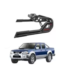 Nissan Navara D22 1997-2005 | Σιδερένιο Roll Bar Με Καλάθι - [Dual Hamer Rack] 
