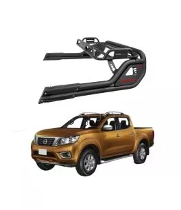 Nissan Navara NP300 2015+ | Σιδερένιο Roll Bar Με Καλάθι - [Dual Hamer Rack] 