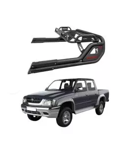 Toyota Hilux Tiger 1997-2005 | Σιδερένιο Roll Bar Με Καλάθι - [Dual Hamer Rack] 