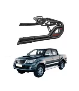 Toyota Hilux Vigo 2005-2015 | Σιδερένιο Roll Bar Με Καλάθι - [Dual Hamer Rack] 