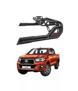 Toyota Hilux 2015-2020 | Σιδερένιο Roll Bar Με Καλάθι - [Dual Hamer Rack] 