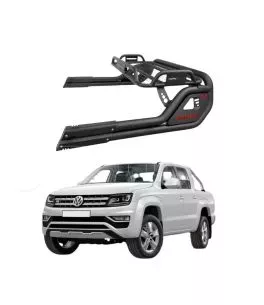 Volkswagen Amarok 2010-2022 | Σιδερένιο Roll Bar Με Καλάθι - [Dual Hamer Rack] 