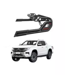 Volkswagen Amarok 2023+ | Σιδερένιο Roll Bar Με Καλάθι - [Dual Hamer Rack] 