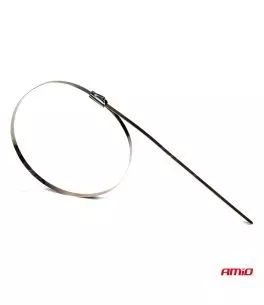 ΔΕΜΑΤΙΚΑ/ΔΕΤΙΚΑ ΚΑΛΩΔΙΩΝ TIE WRAP (ΤΑΙΡΑΠ) ΜΕΤΑΛΛΙΚΑ 4,6 x 400mm ΑΜΙΟ - 100 ΤΕΜ. 