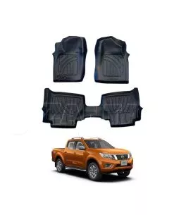 Nissan Navara NP300 2015+ | Πατάκια TPE – Εργοστασιακής Εφαρμογής (4DRS) 