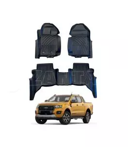 Ford Ranger T6/T7/T8 2012-2022 | Πατάκια TPE – Εργοστασιακής Εφαρμογής 
