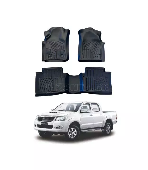 Toyota Hilux Vigo Champ 2012-2015 | Πατάκια TPE – Εργοστασιακής Εφαρμογής