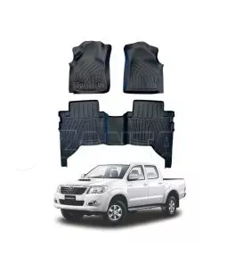 Toyota Hilux Invincible 2020+ | OEM Floor Mats TPE (4DRS) 