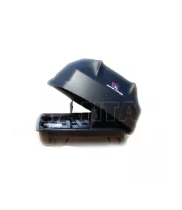 ΜΠΑΓΚΑΖΙΕΡΑ ΟΡΟΦΗΣ RACE AXION 410L 87.02.N (ΜΑΥΡΗ/MAT - 175 X 87 X 46 cm - MAX 75 kg) MΕ ΔΙΠΛΟ ΑΝΟΙΓΜΑ - 1 Τεμ. 