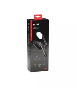ΚΑΘΡΕΠΤΕΣ MOTO VICTOR M10x1,25 DX+SX ΣΕ ΜΑΥΡΟ ΧΡΩΜΑ LAMPA - 2 ΤΕΜ. 