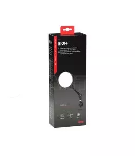 ΚΑΘΡΕΠΤΗΣ ΠΟΔΗΛΑΤΟΥ BIKO+ ΣΤΡΟΓΓΥΛΟΣ M10x1,25 ΜΕ ΒΑΣΗ ΣΤΗΡΙΞΗΣ ΤΙΜΟΝΙΟΥ 22mm DX/SX ΜΑΥΡΟ ΧΡΩΜΑ  LAMPA - 1 ΤΕΜ. 