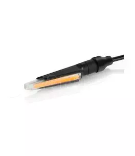 ΦΛΑΣ MOTO PROJECT 001 ΜΑΥΡΑ 12V COB LED TECHNOLOGY PARAXITE - 2 ΤΕΜ. 