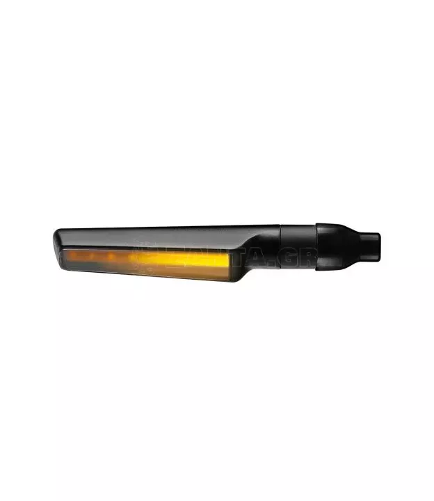 ΦΛΑΣ MOTO PROJECT 003 ΜΑΥΡΑ 12V COB LED TECHNOLOGY PARAXITE - 2 ΤΕΜ.